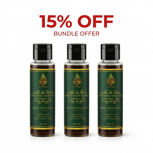ALMAAZ BUNDLE 15% ADVANCE HAIR FALL CONTROL OIL