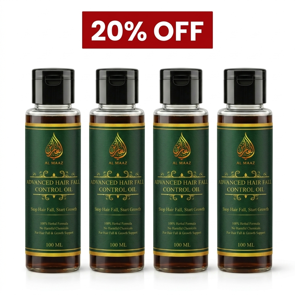 ALMAAZ BUNDLE 20% ADVANCE HAIR FALL CONTROL OIL