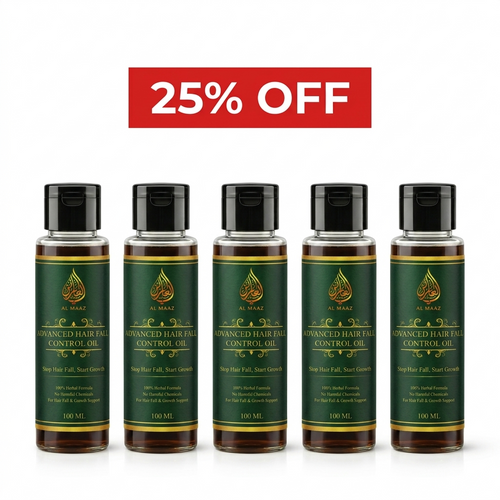 ALMAAZ BUNDLE 25% ADVANCE HAIR FALL CONTROL OIL