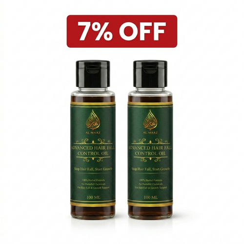 AL MAAZ BUNDLE 7% ADVANCED HAIR FALL CONTROL OIL